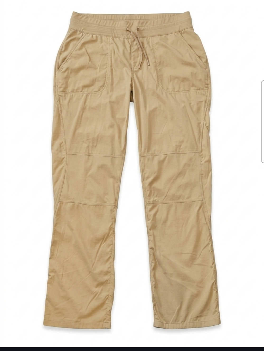 The North Face Women's Tan Hiking Pants Drawstring Utility Cargo Gorpcore L